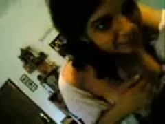 I get sensual orall-service in POV from a gorgeous and attractive Indian girlfriend.